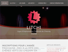 Tablet Screenshot of litchimpro.com